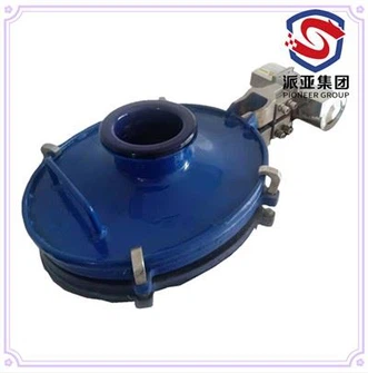 Mit Glas ausgekleideter Schacht